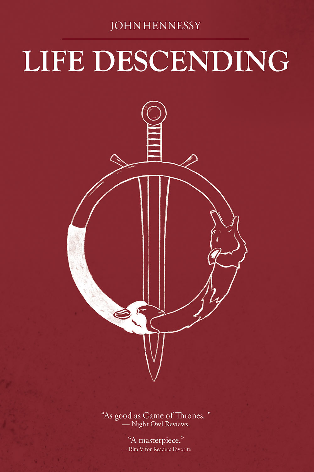 Front Cover of Life Descending.